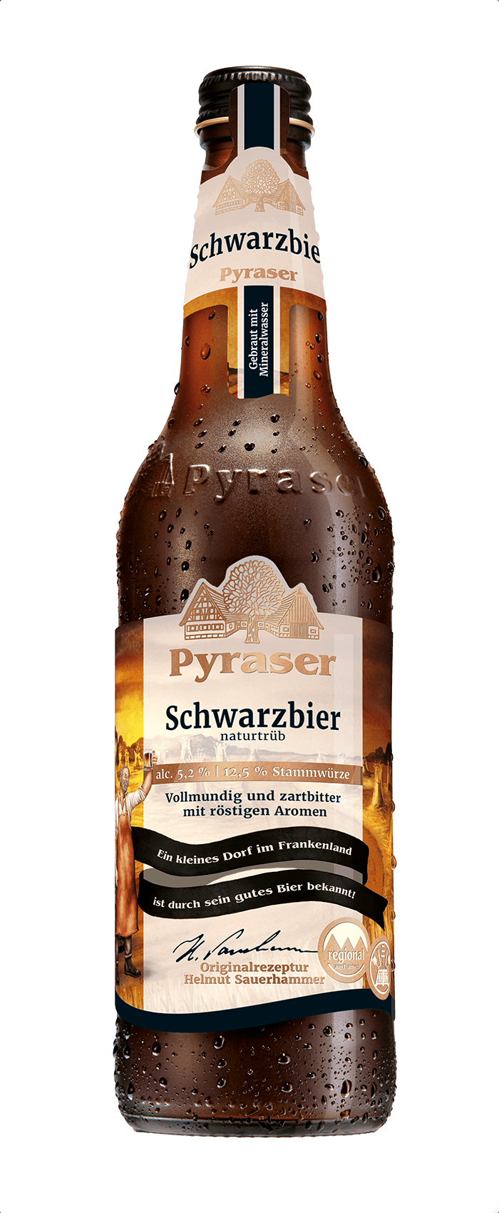 Probiere jetzt Schwarzbier!Leicht malzig & kräftig röstig!